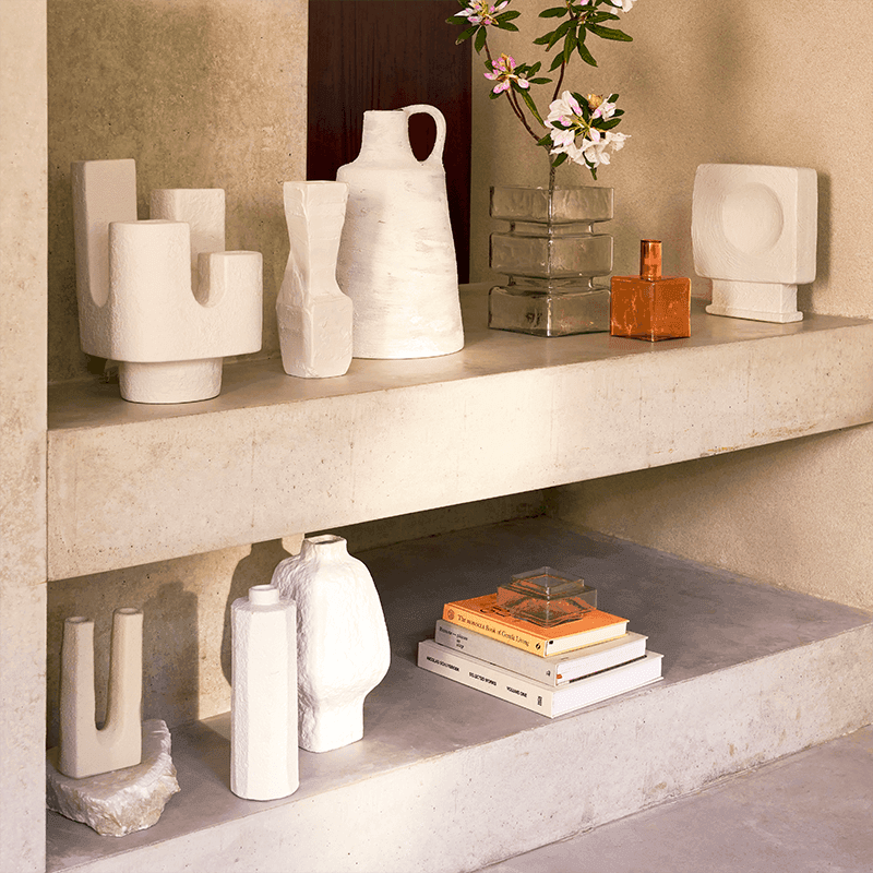 Waxinelichthouder Isla XL transparant