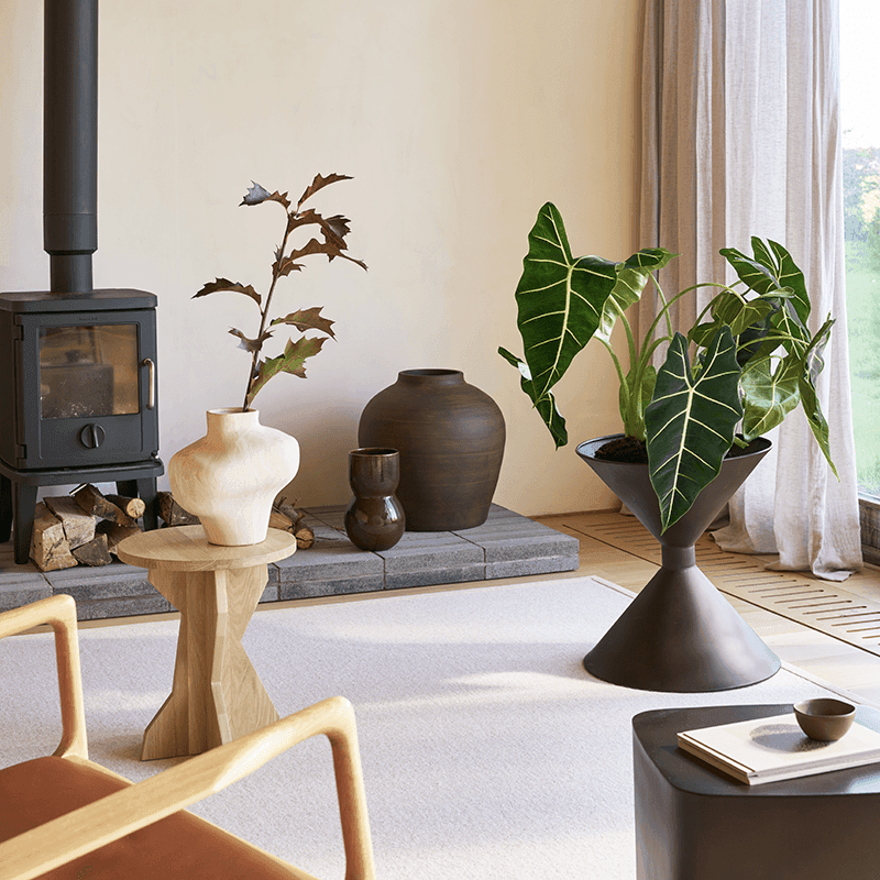 Plantenstandaard Kasvi, downtown brown