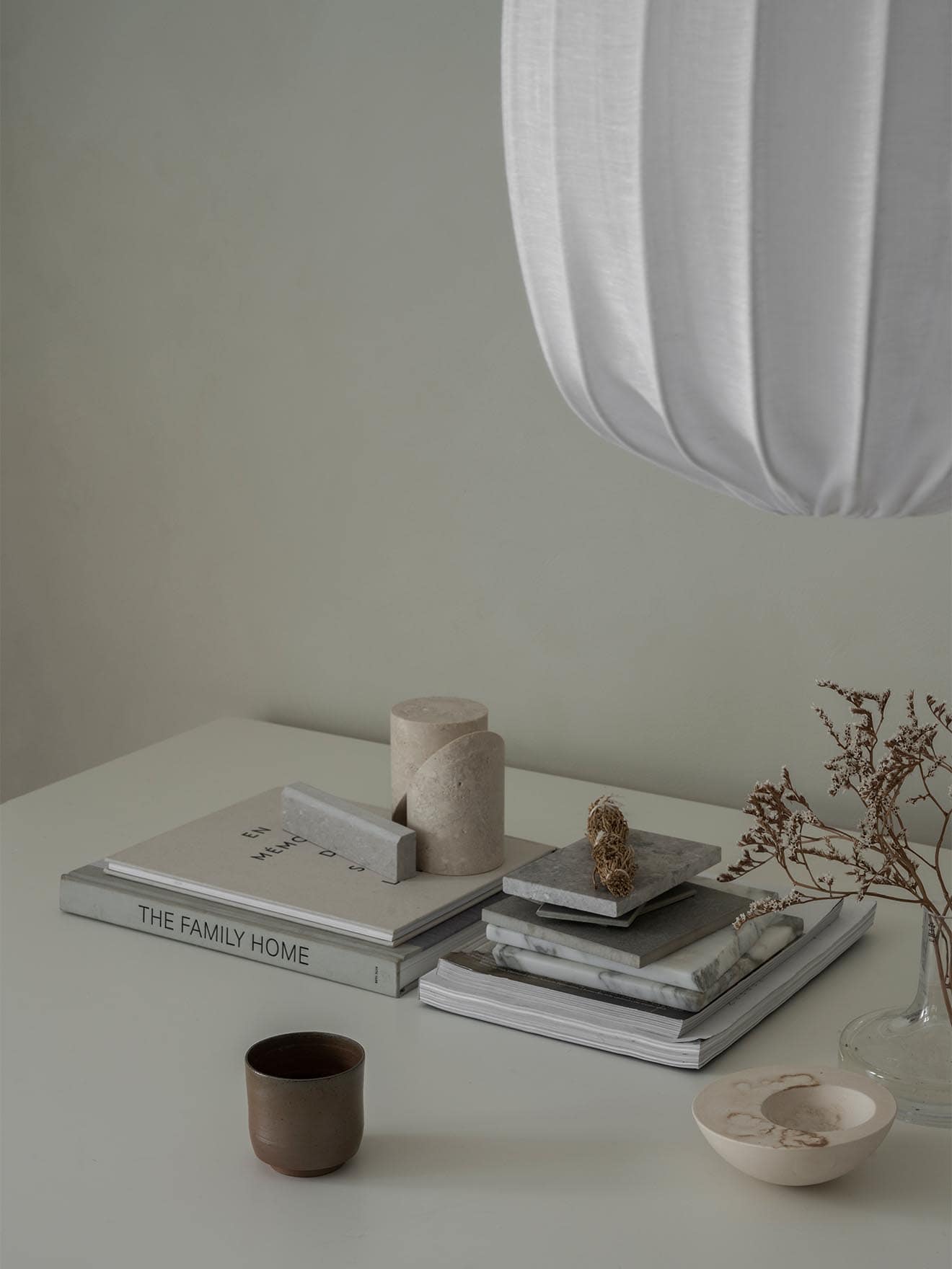 Hanglamp Prisma pendant 35 - linnen wit