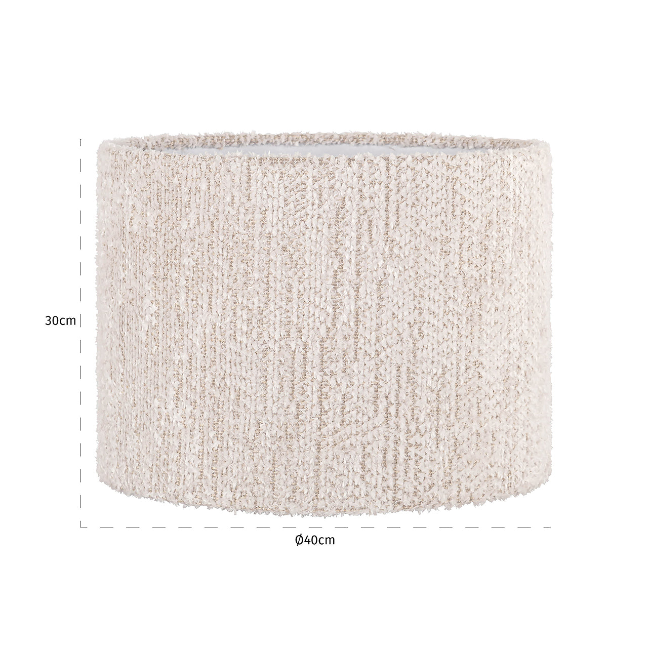 Lampenkap Marly 40Ø  lovely cream