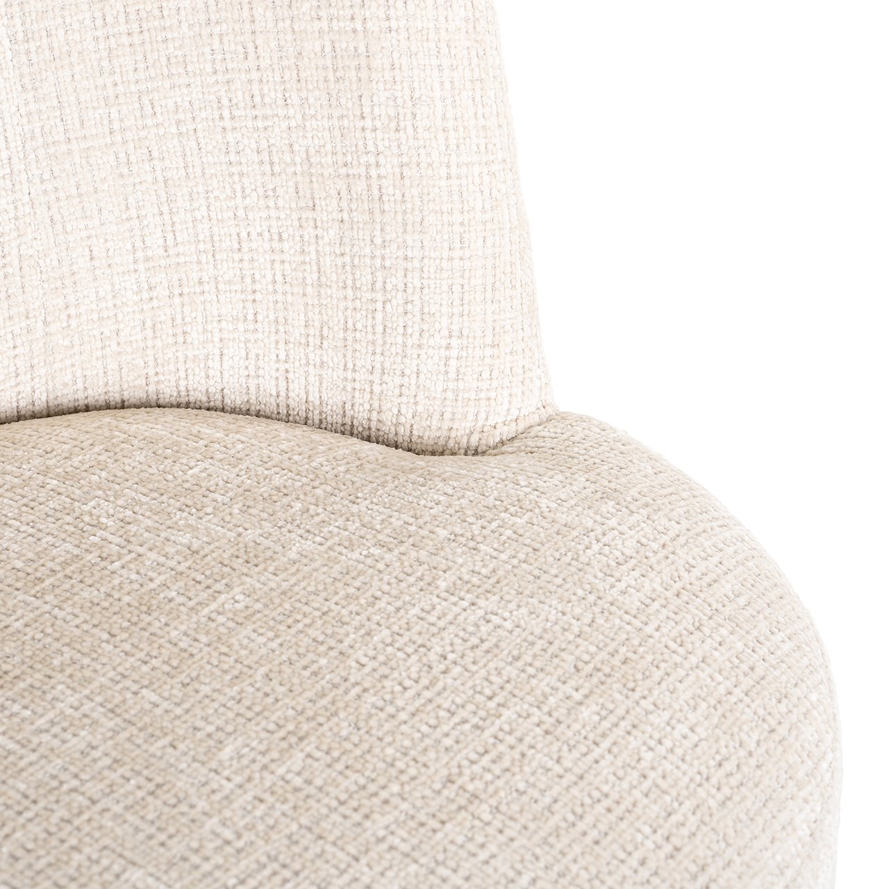 Eetkamerstoel Stella beige chenille fire retardant (Niagara 902 beige Chenille)