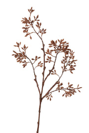 Kunsttak wutong fruit spray 90 cm brown