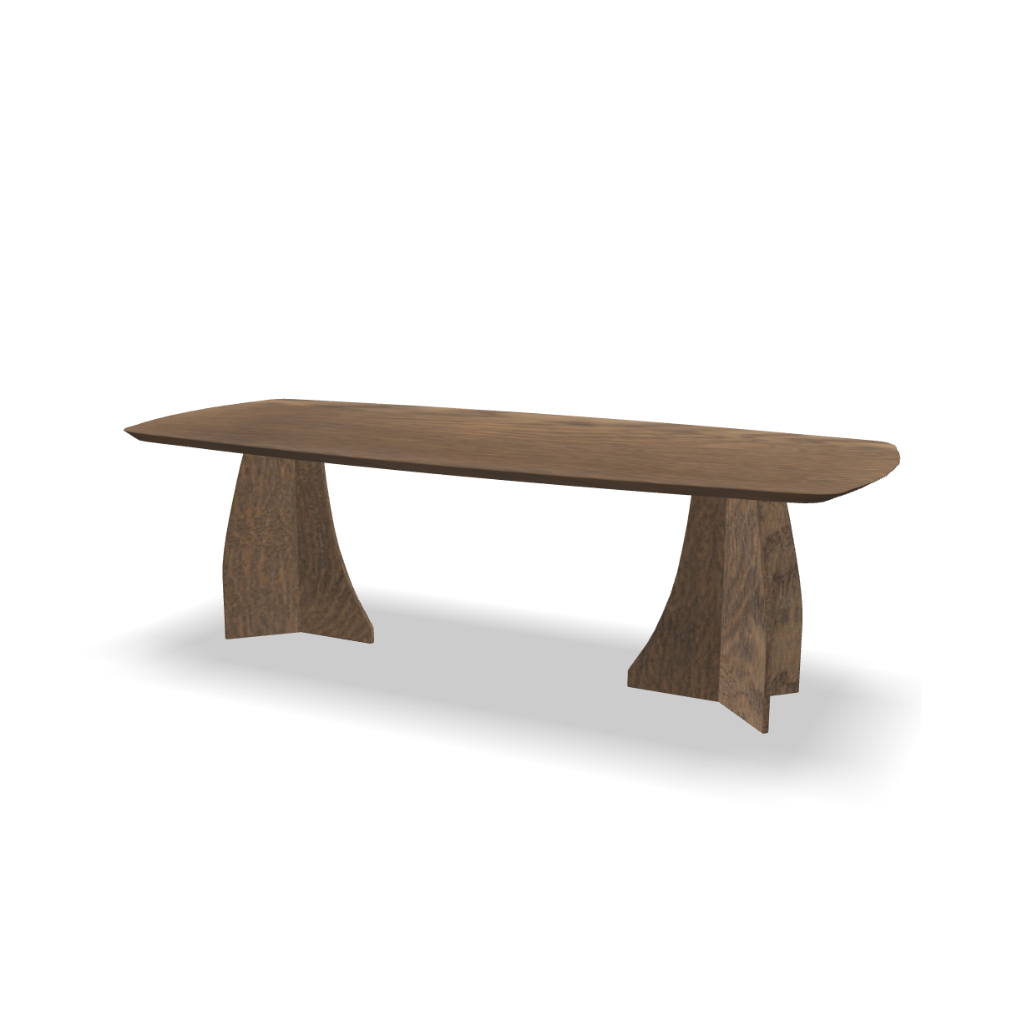 Eettafel Lois - Deens ovaal Ash