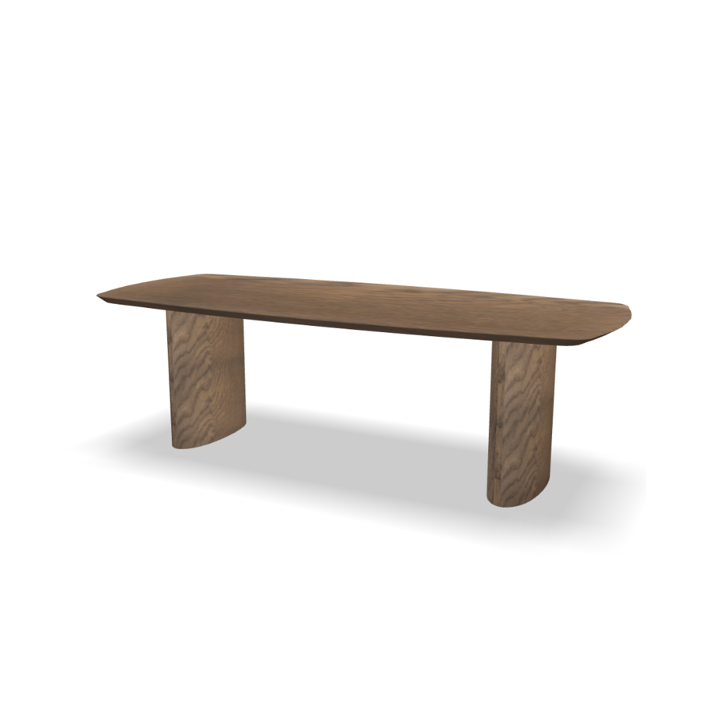 Eettafel Fab - Deens ovaal Ash