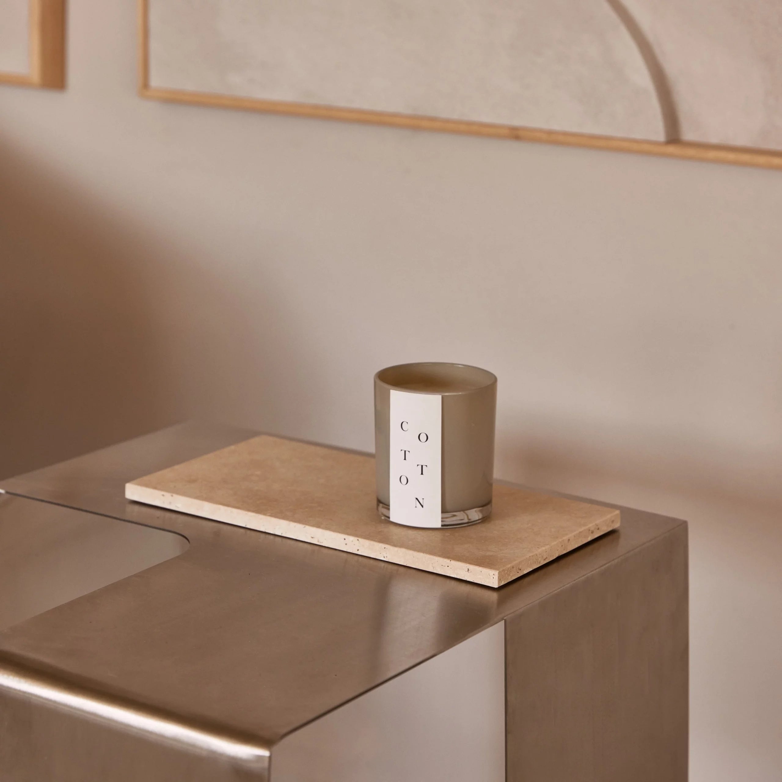 Dienblad travertine M 15x30cm