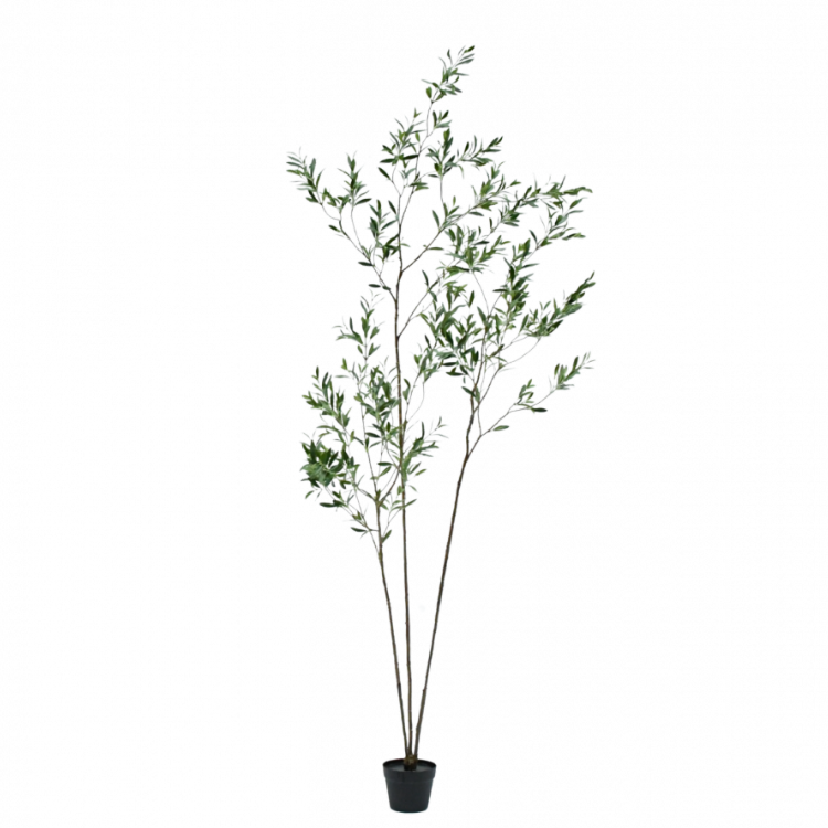 Kunstboom Olijf Pot groen 227 cm