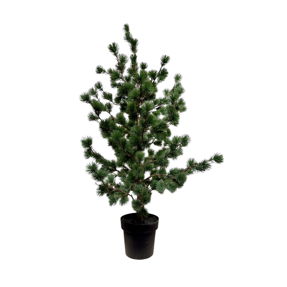 Kunstboom Ceder in pot 120 cm grey