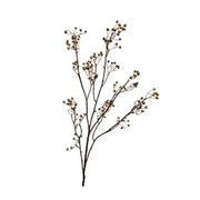 Kunsttak star flower spray 90 cm gold