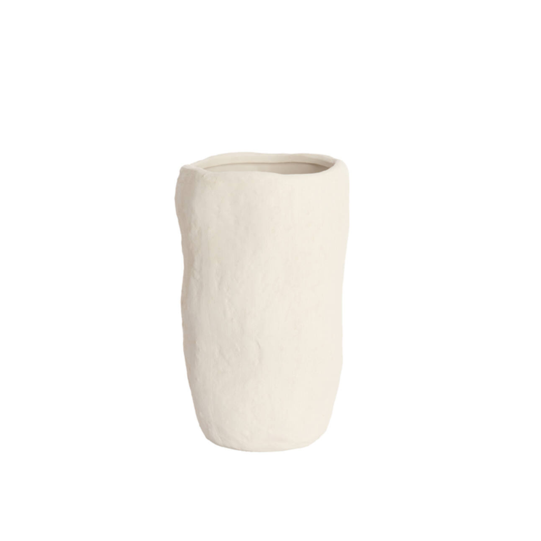 Vaas Serafina Ø21x35,5 cm keramiek crème