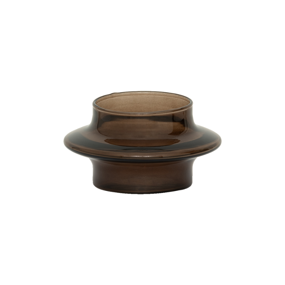 Tealight holder Hea golden orange