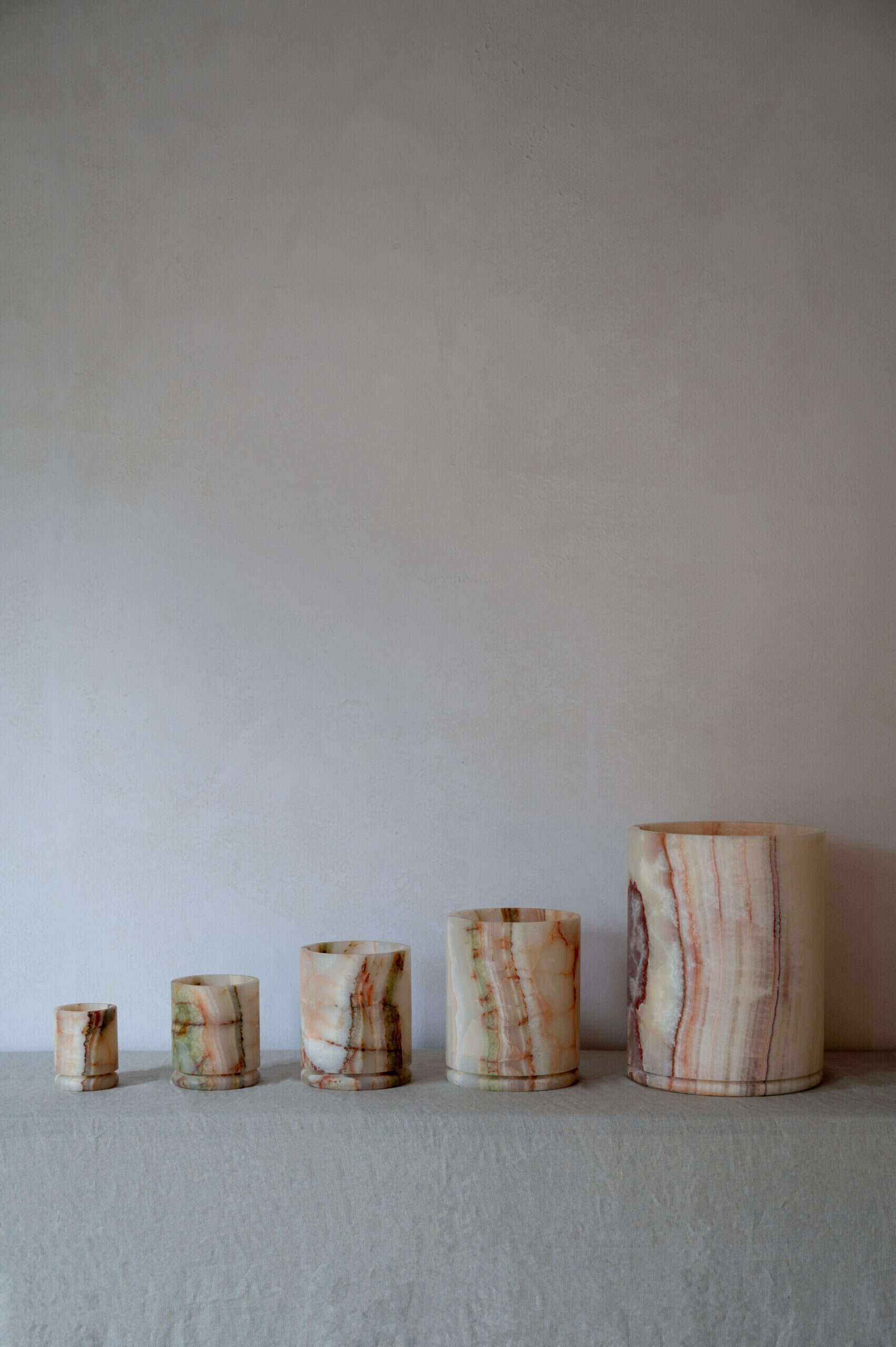 Tealight Onyx Serene green