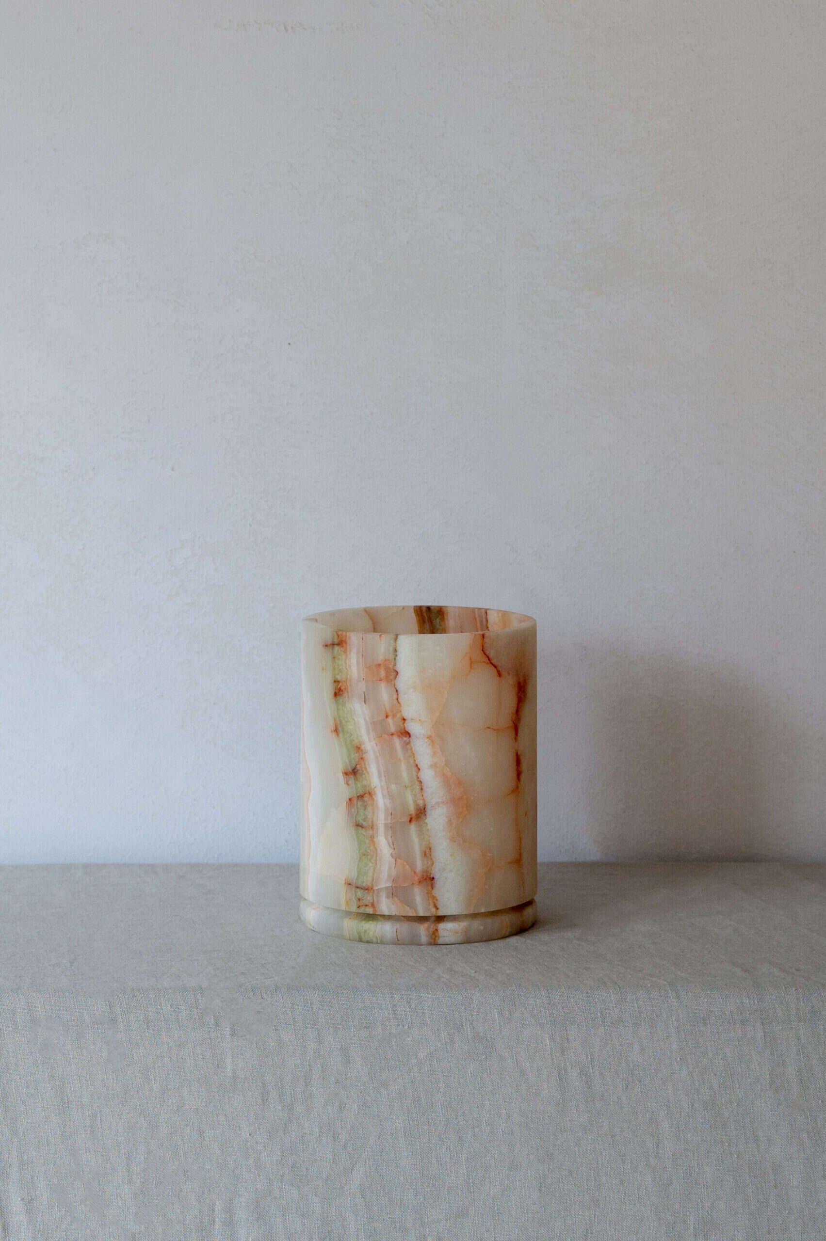 Tealight Onyx Serene green