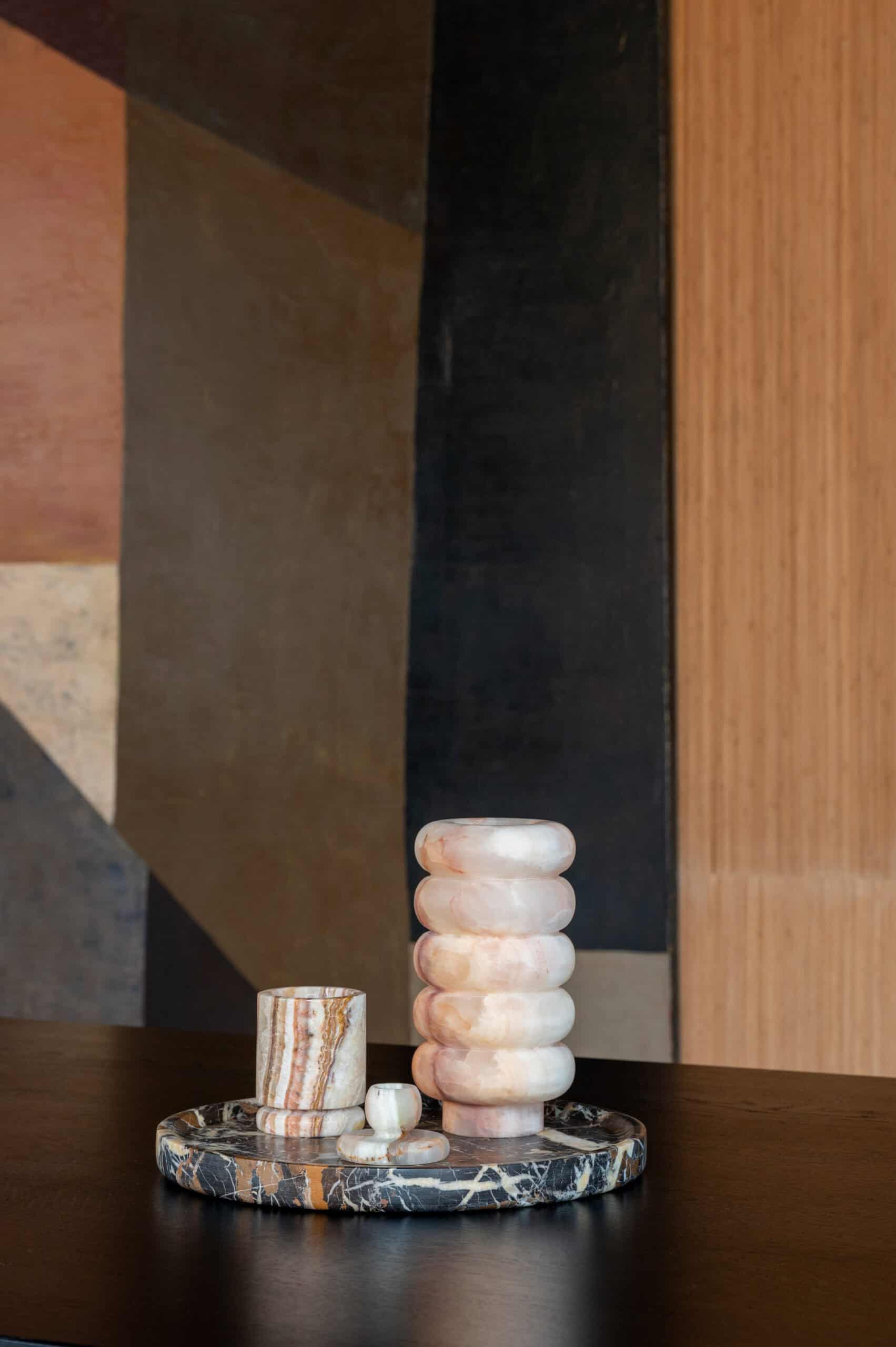 Tealight Onyx Serene green