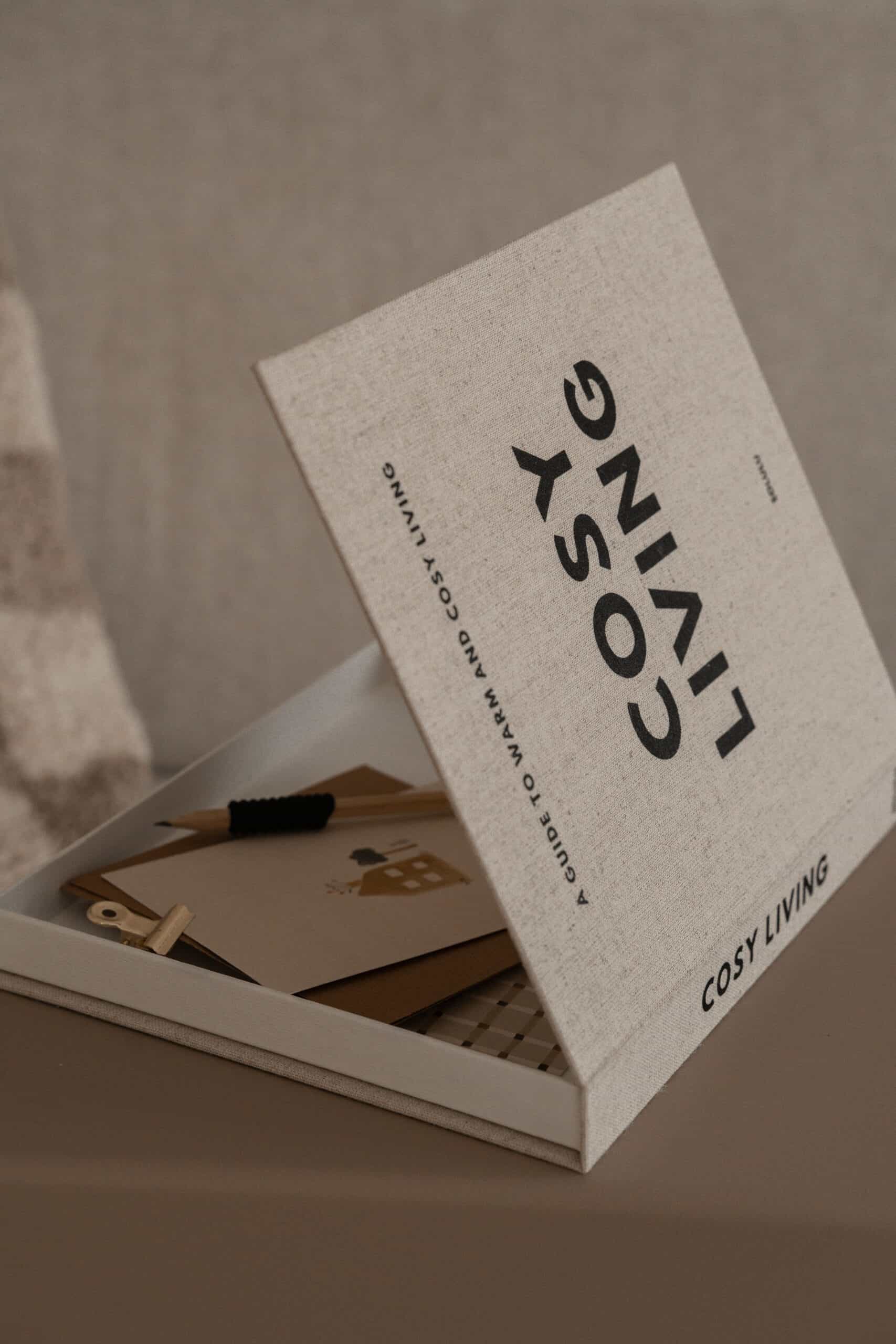 Koffietafelboek- Opbergboek Cosy Living