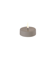LED kaars Tealight Maxi W6,1 x H2,2cm - Sandstone