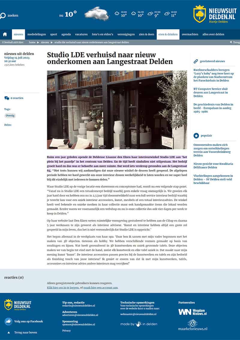 Nieuws uit Delden jul. 2023