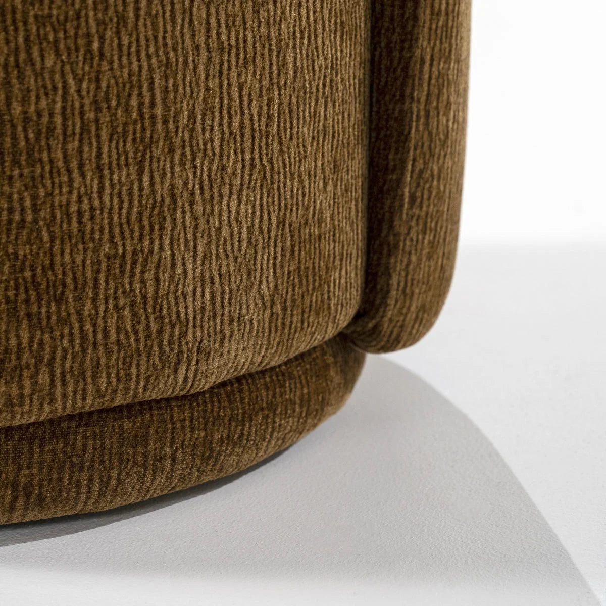 Pouf Marque - Mustard