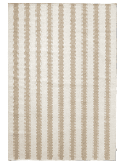 Vloerkleed Stripes 200x300 Off white/ naturel