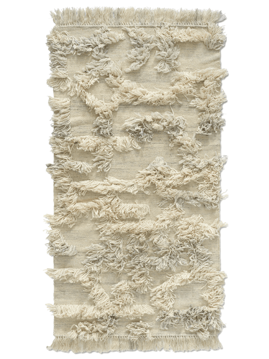 Vloerkleed Runner Rio 80x150 Ivory/Melange