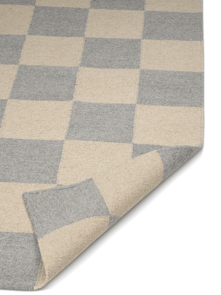 Vloerkleed Squares 170x230 Grey/Natural