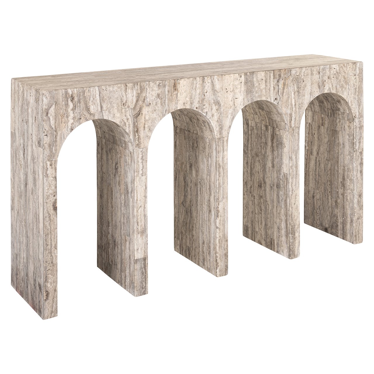 Wandtafel La Rague naturel grijs travertin