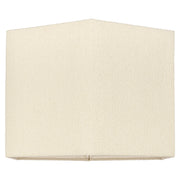 Soho white bouclé lampshade, extra large hexagonal (White)