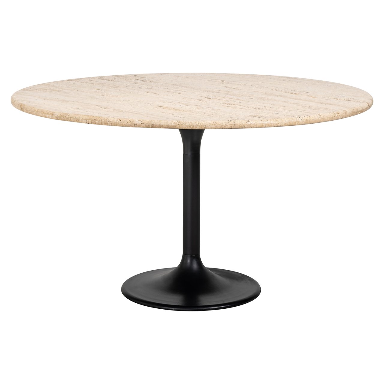 Dining table Hampton 140Ø Black