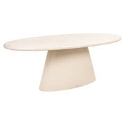 Urban Bloom oval 220 indoor/outdoor dining table (Sandstone)