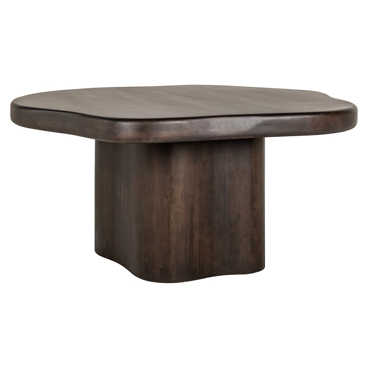 Sherman Organic Dining Table 152x152 (Brown)
