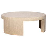 Salontafel rond Biltmore Italian beige Travertine