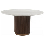 Mayfield 140Ø Dining Table (Brown)