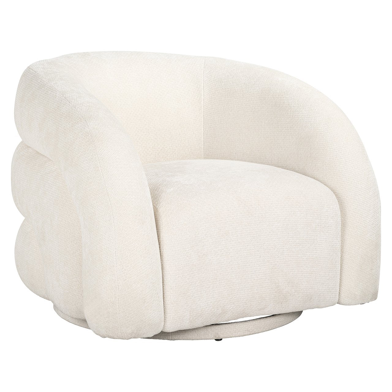 Swivel armchair Arcus unicorn white (Unicorn 02 white)