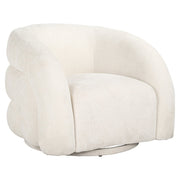 Swivel armchair Arcus unicorn white (Unicorn 02 white)