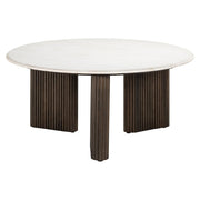 Salontafel Mayfield 90Ø White