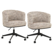 Draaistoel  Rochenne met wielen trendy nature (Be Trendy 01 Nature)