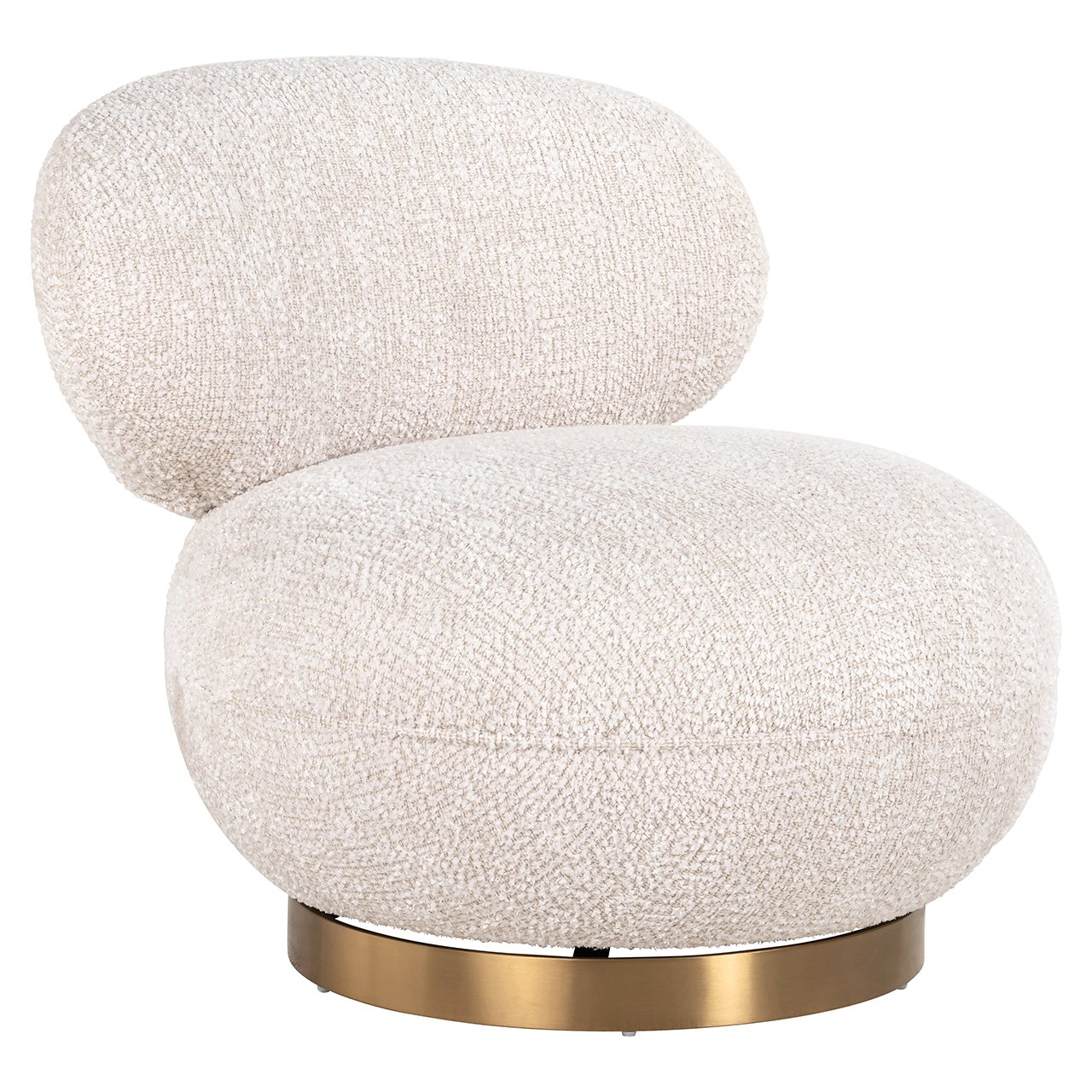 Swivel armchair Jace lovely cream 11