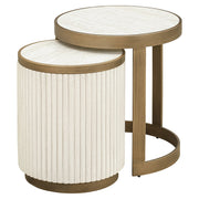 Side table Tivoli set of 2 (White)