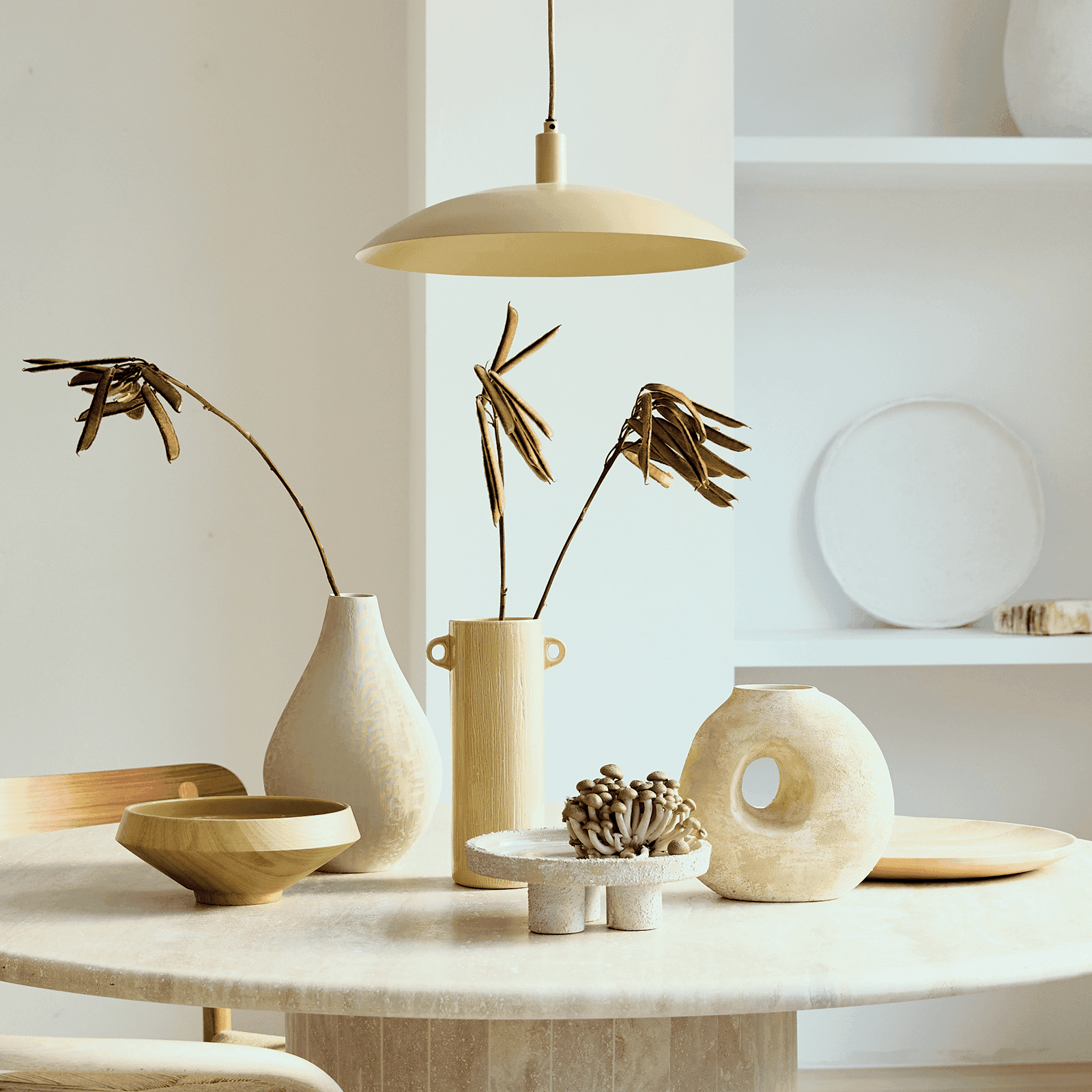 Hanglamp Suna Sea Mist, L