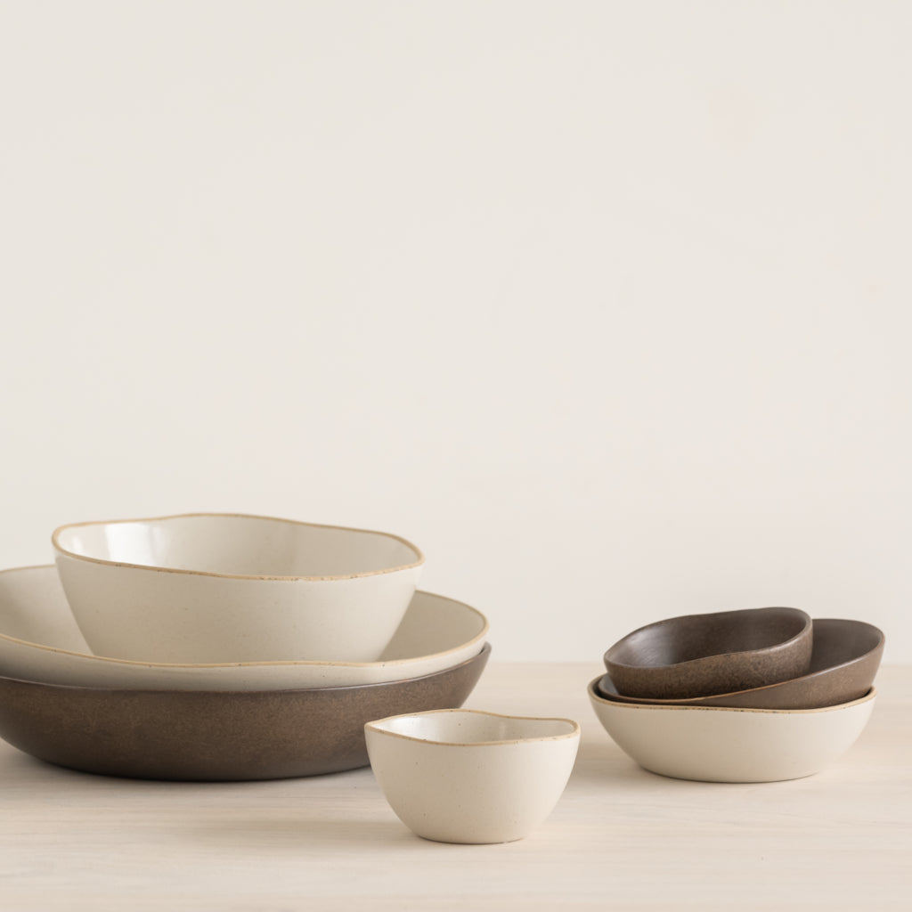 Schaal Ateljé Brown (set van 4)