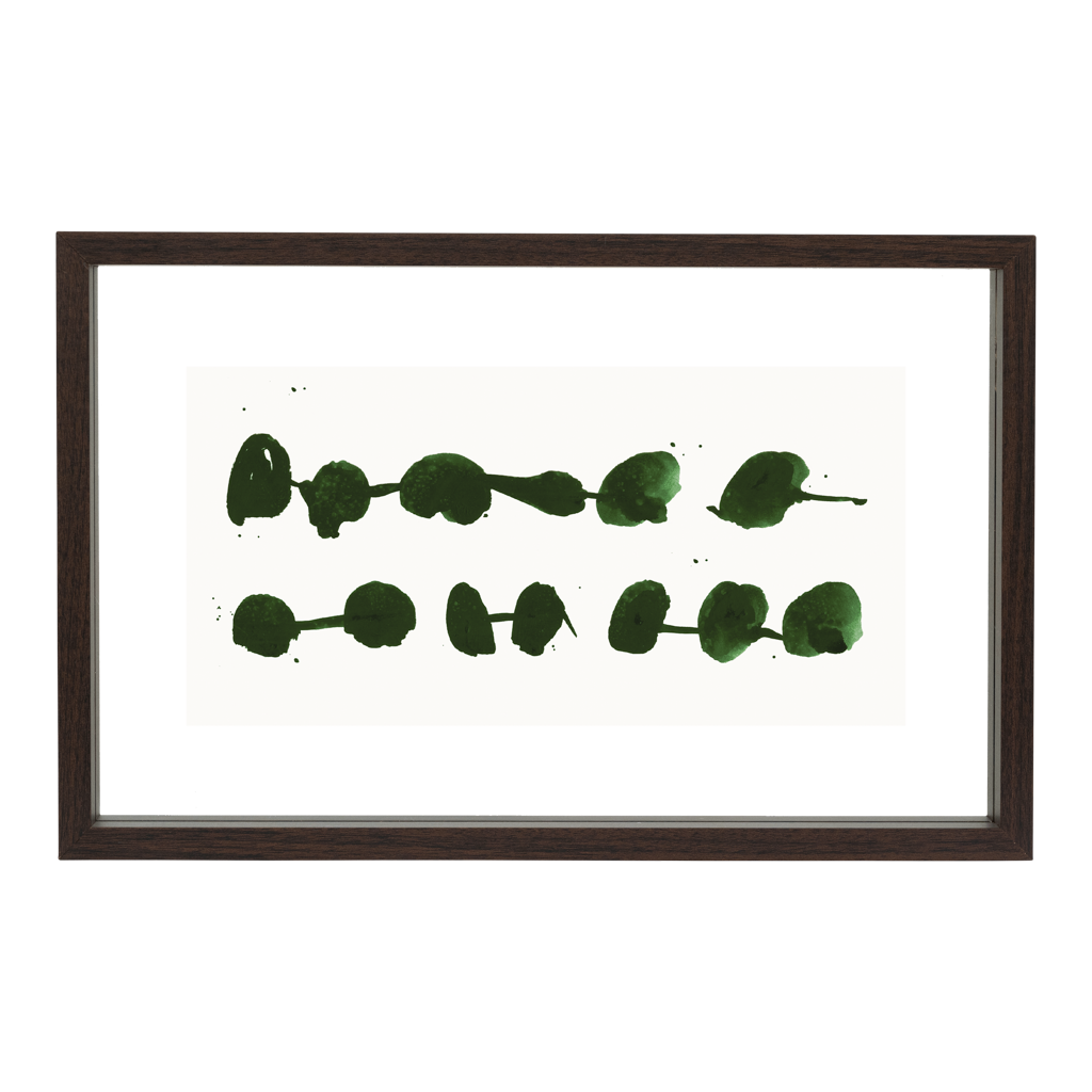 Floating Large Walnut Photo Frame