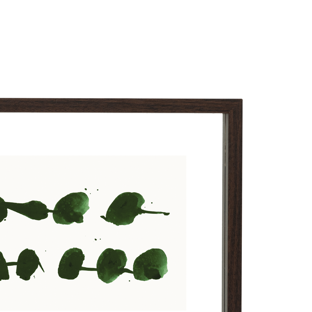 Floating Large Walnut Photo Frame