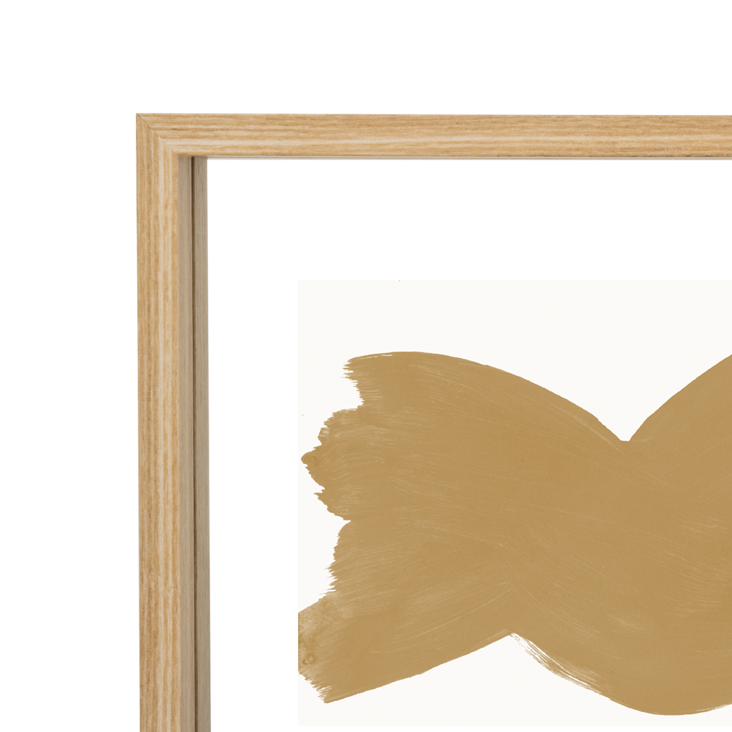 Floating Aesthetic double natural photo frame