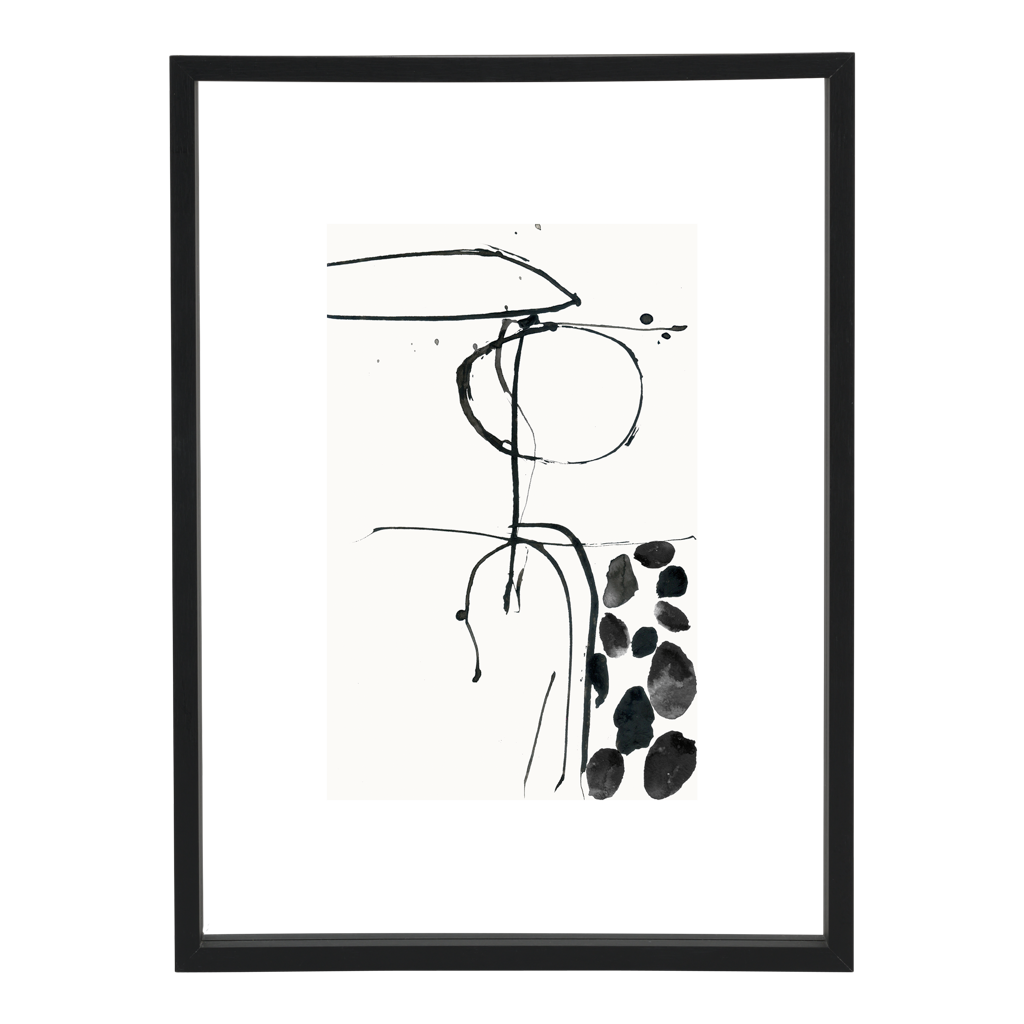 Floating Minimalism L Photo Frame, Black