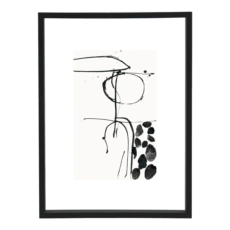 Floating Minimalism L Photo Frame, Black