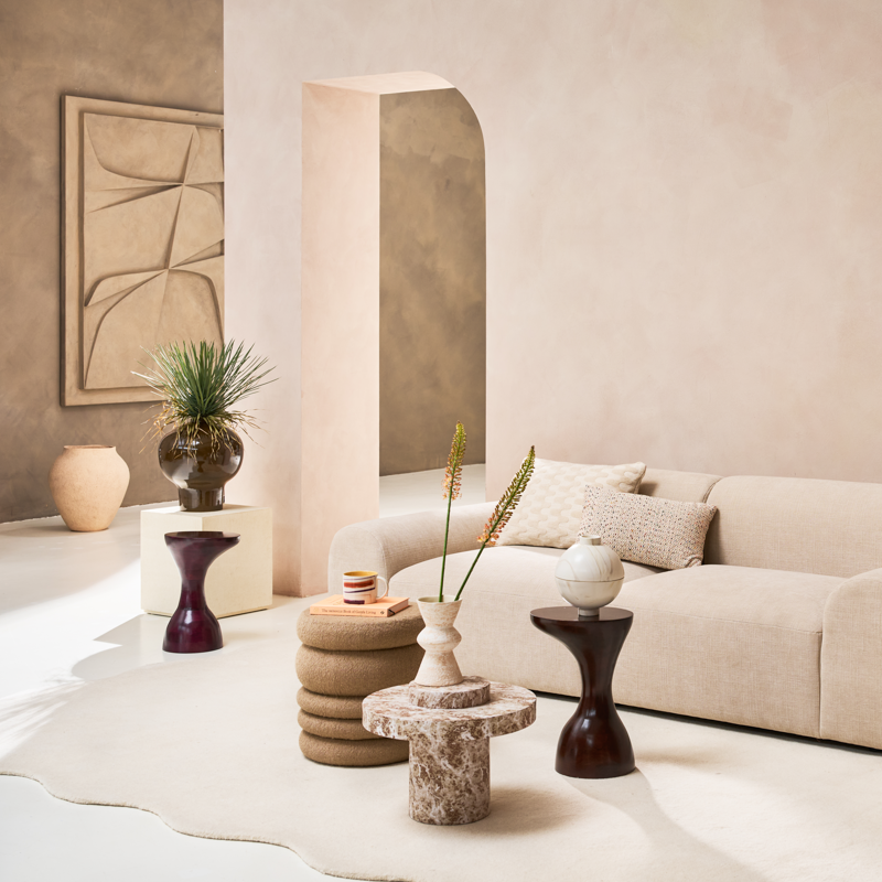 Bijzettafel Vina Walnut