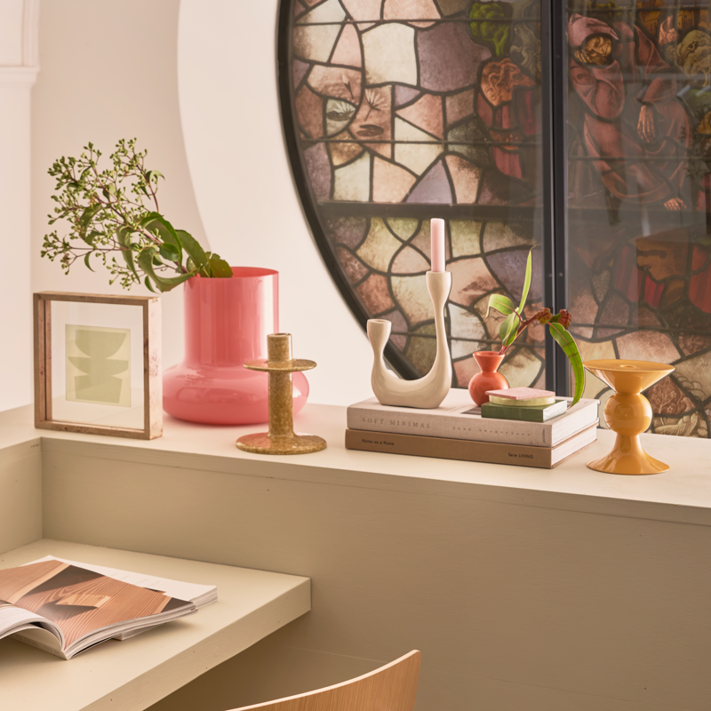 Kandelaar Aiden golden brown