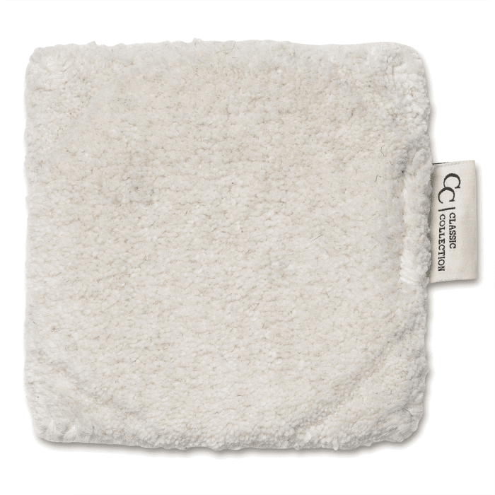 Vloerkleed staal Dots Off white