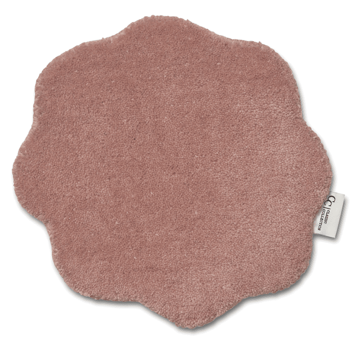Vloerkleed staal Shell Pink