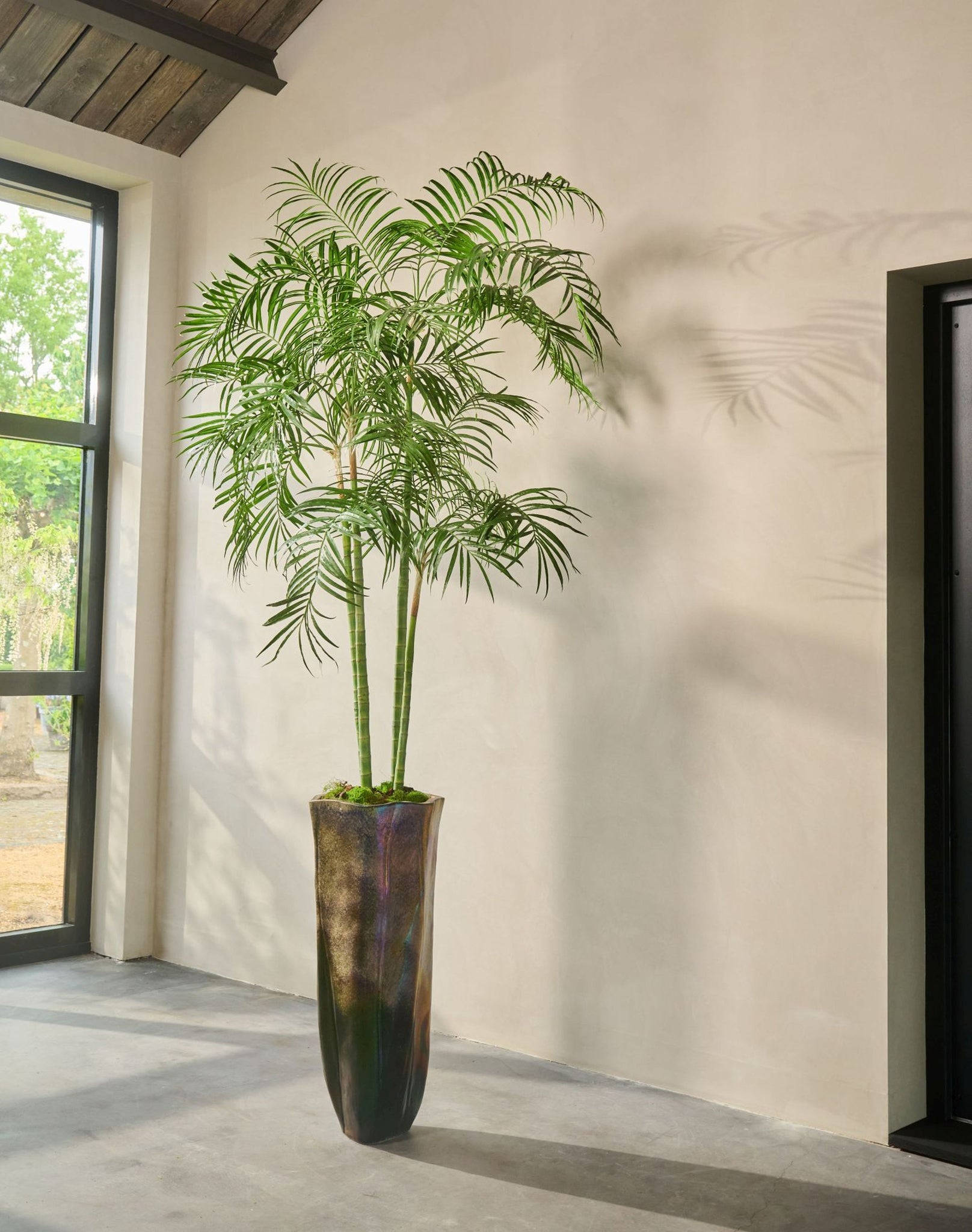 Kunstboom Palm i/pot groen  274 cm