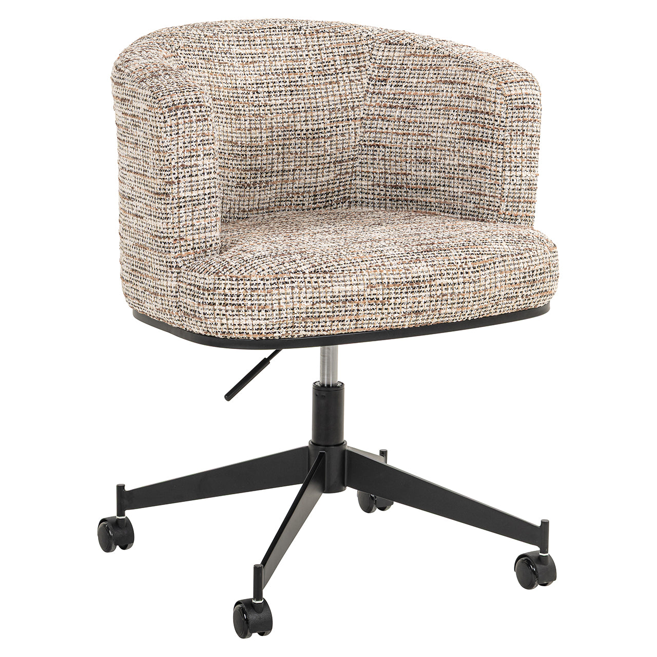 Draaistoel  Rochenne met wielen trendy nature (Be Trendy 01 Nature)